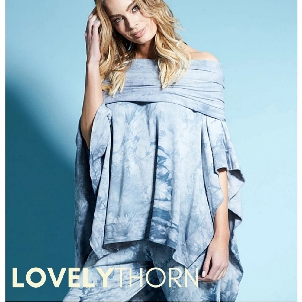 GYPSY 05 // ltd ed super soft off the shoulder pull on poncho style top